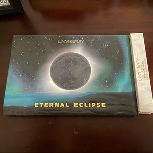 Lunar Beauty Eternal Eclipse Palette and Lipgloss in shade Mystery